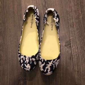 Mossimo Navy/White Printed Flats